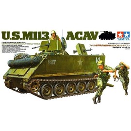 M-113 Armored Cavalry Assault Vehicle w/Figures 1/35 Tamiya