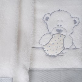 Bettwäsche für Kinderbett, für den Winter, Koralle, extra weich, für Kinderbett, 50 x 80 cm, ideal für den Winter, (Bettlaken + Bettbezug + Kissenbezug) (süß)