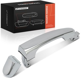 A-Premium Front Right Passenger Side Exterior Door Handle Compatible with Kia Sportage 2005 2006 2007 2008, Chrome