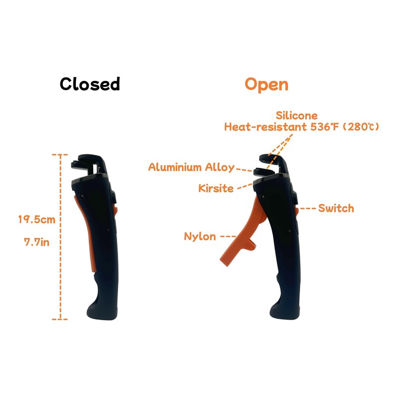 Vinseen Removable Handle, Handle for Detachable Removable Cookware,Universal Pot Handle,Suitable