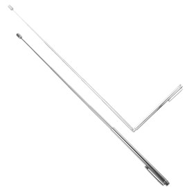 Copper Probe Rods, Pack of 2 Dowsing Rods, Dowsing Rods Made of Copper, for Divination and Water Detection/Finding Tools (Silver)