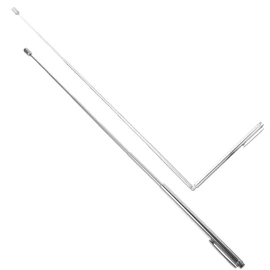 Copper Probe Rods, Pack of 2 Dowsing Rods, Dowsing Rods Made of Copper, for Divination and Water Detection/Finding Tools (Silver)