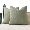 MIULEE 18x18 Inch Decorative Pillow Covers for Couch Bed Set