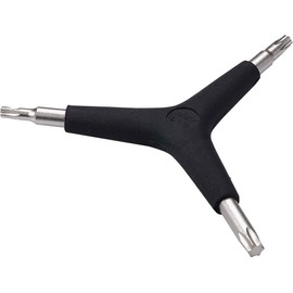 Bbb Cycling ComboStar BTL-28C Cycling Bike Combination Set Hex and Torx Key Portable Triple Repair Star 3-in-1 Bicycle Tool 4-5mm, Schwarz