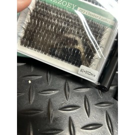 Fluffy Lash Clusters 280pcs Individual Eyelash Clusters 60D+80D 5 Lengths NEW