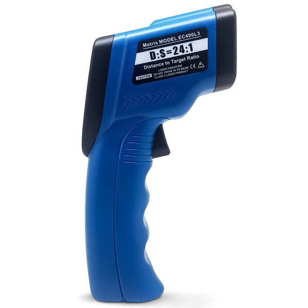 Metris Instruments Digital Infrared Thermometer Gun Laser Temperature Gauge for