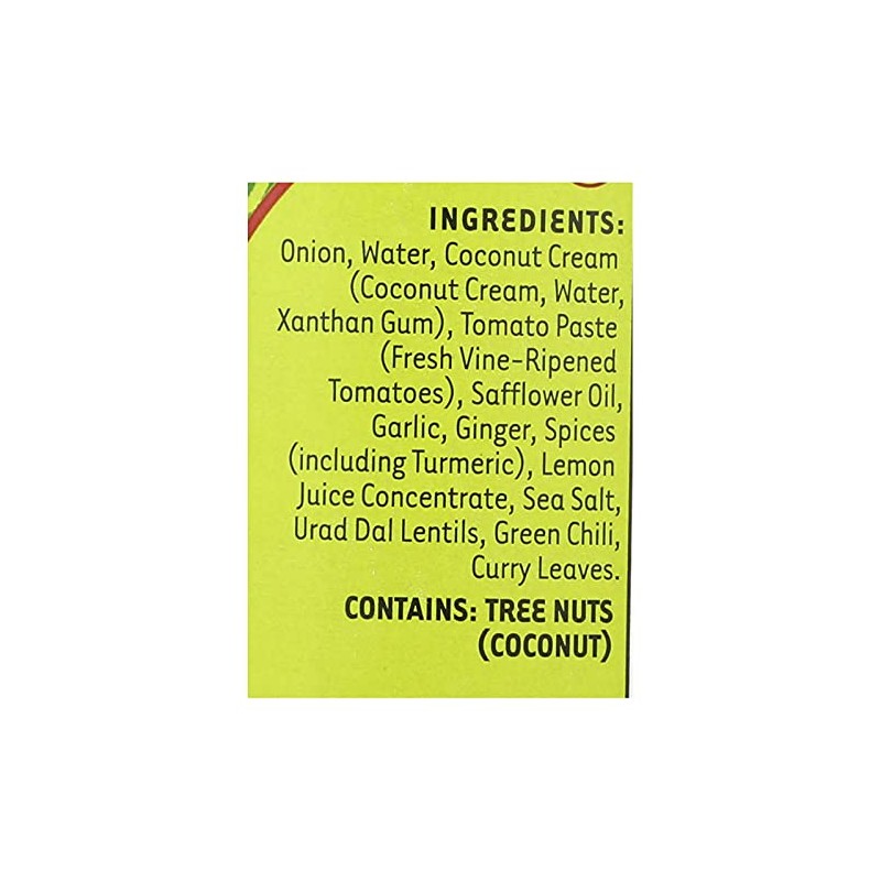 Madras Curry Simmer Sauce 12.50 Ounces (Case of 6)