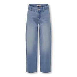 KIDS ONLY Girls' Kogsylvie Clean Wide Leg Lb DNM PIM Noos Jeans, Light blue (light blue denim)