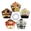 Heavy Duty Aluminium Alloy Rotating Bearing Turntable Round Dining Table