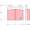 TRW GDB102 Brake Pad