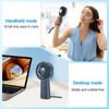 Linlinwill Portable Handheld Fan, Mini Hand&Desk Fan 4000mAh, USB Rechargeable