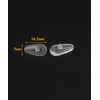 6 Pairs Anti-Slip Nose Pads for Oakley Wiretap 2.0 OX5152/Tincup