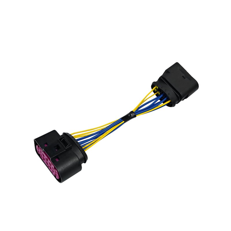 Tokinng Xenon HID Headlamp Headlight Connector Adapter, 14 to 10
