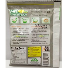 Mr. Hat Gulaman Unflavored Jelly Powder WHITE (4 Sachets x 25g) FREE SHIPPING!