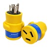 Parkworld 62954 NEMA L14-30P to 10-50R Adapter 4-Prong Generator 30A