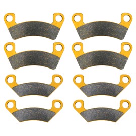 Traild Ceramic Brake Pad Set for John Deere Gator XUV550/XUV560/XUV590/XUV835/XUV865/RSX860 Front & Rear
