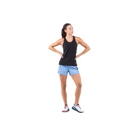 Ronhill, Wmn's Tech Revive Short, Running, Lake Blue/Vanilla, 16