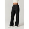 QINSEN Wide Leg Palazzo Pants for Women High Waist Zip