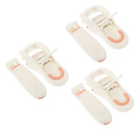 Baluue 3sets Mini Eyelash Curler Hot Lashes Professional Makeup Tool for Women Compact Design Travel-friendly 2pcs*3