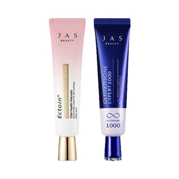 Jas Bare Face Cream Pink Edition 30ml + Glutathione Cream