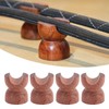 4PCS HiFi Speaker Cable Wire Bracket Wooden Shockproof Insulation HiFi