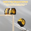 SAVSEC 2 in 1 Laser Tape Measure, Rechargeable 131ft Laser