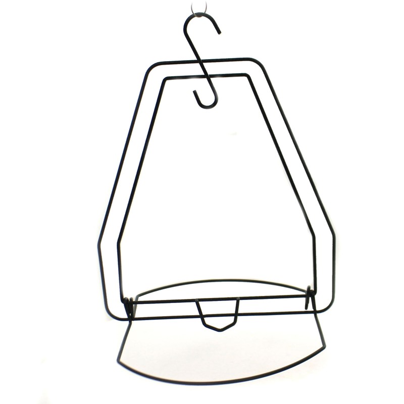 Mr. Bird Seed Bell Hanger