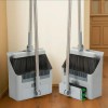 Broom and Dustpan Set Lightweight Upright Lobby Broom and Dust