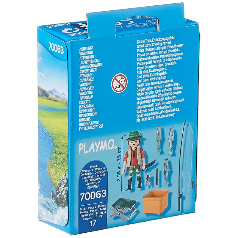 Playmobil 70063 Special Plus Fisherman, Fun Imaginative Role-Play, PlaySets Suitable