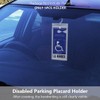 BEMAXYE Handicap Placard Holder - Disabled Parking Permit Protector Cover