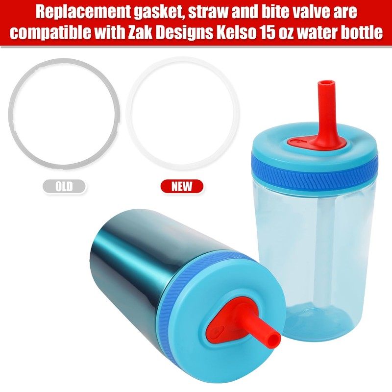 3 x Replacement Straws for Zak Cups with Bite Valve
