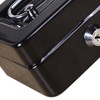 Cash Box with Money Tray Metal Storage Safe Lock Box
