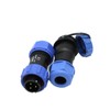 ZBLZGP Weipu SP17 IP68 Waterproof Panel Mounting Automotive Quick Release