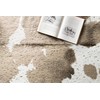Loloi Bryce Collection Faux Cowhide Area Rug, 3'10" x 5',
