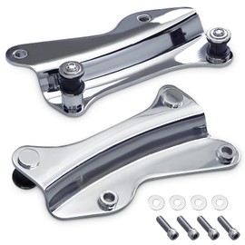 WATERWICH 4 Point Docking Hardware Kit Compatible with Harley Davidson Street Electra Glide Road King Glide 2014 2015 2016 2017 2018 2019 2020 2021 2022 2023 2024(Chrome)