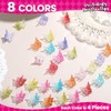 Gradient Mini Butterfly Hair Clips, 32Pcs Y2K Butterfly Claw Clip