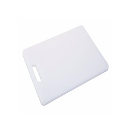 GoodCook Everyday Solid Polyethylene Cutting Board, 8 x 11-Inch, Non-Porous Plastic, White