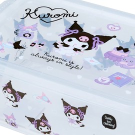 Sanrio 460974 Kuromi Storage Case with Lid