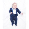 Lilax - Disfraz de esmoquin para bebé y caballero, con