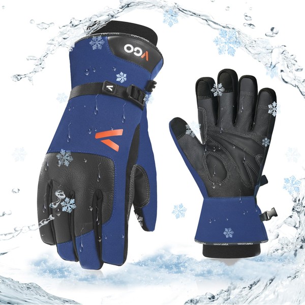 Vgo... Thermal Work Gloves Waterproof Touchscreen