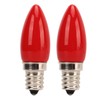 2PCS E12 4LEDS SMD2835 Candelabra Bulb 220V 1.5W Glass Chandelier