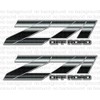 Carbon Fiber Z71 Decals Off Road Truck