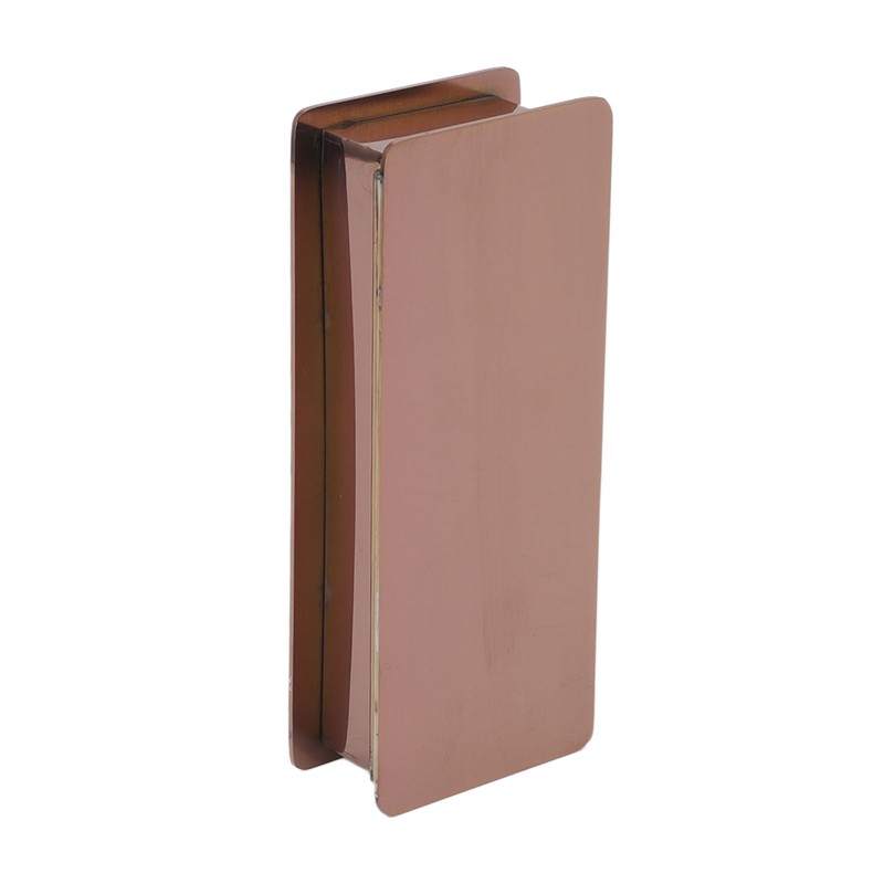 Toothpick Holder Stainless Steel Rectangular Toothpick Holder with Lid for
