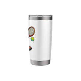 Ladybug Tennis Club Animals Sport Tournament Players Stainless Steel Insulated Tumbler