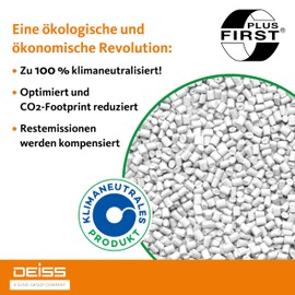 DEISS FIRST Plus Bin Liners 70 L Pack of 40 White