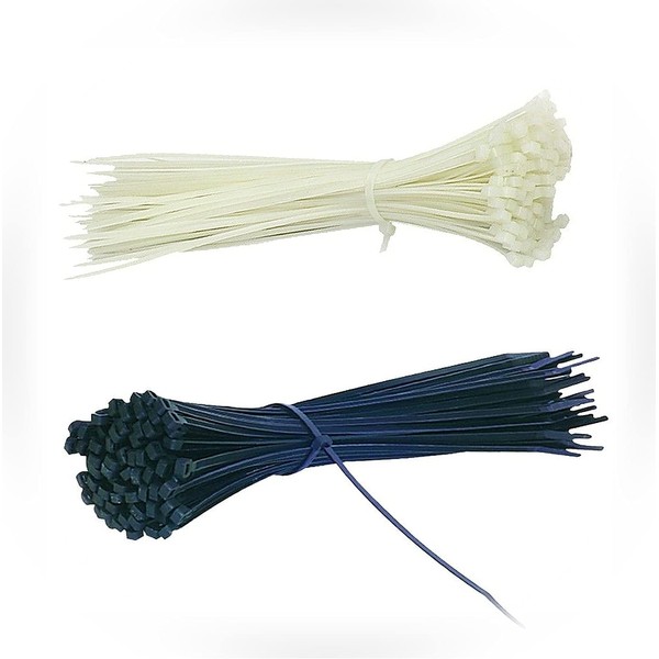 New Package of 250 (pcs) 5-1/2" Cable Ties -Natural Set