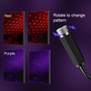 SoCal-LED Car USB Red Star Projector Night Light Adjustable Interior