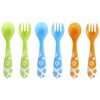 Munchkin Munchkin Multi Toddler Forks and Spoons 14905, 6 Pack