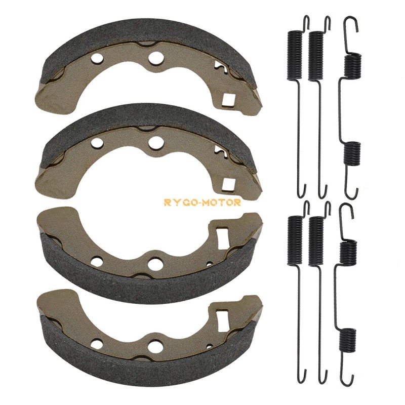 M MATI Rear Brake Drums & Brake Shoes For Kawasaki