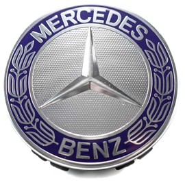 Mercedes Benz Center Hub Caps for Alloy Wheels (Set of 4)